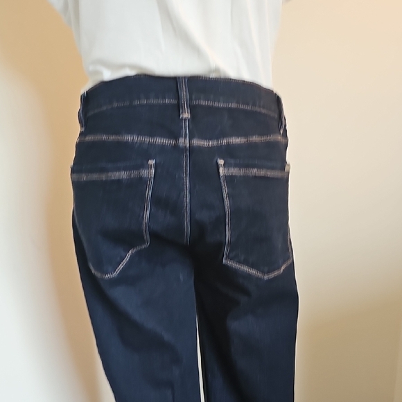 White House Black Market Dark Blue Slim Leg Jeans - Picture 4 of 6